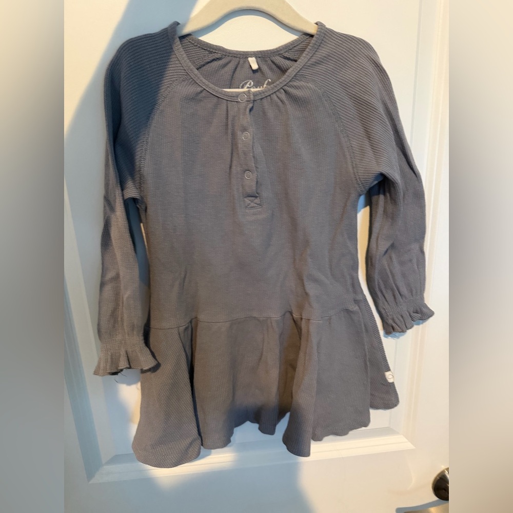 Pouf toddler girl dress